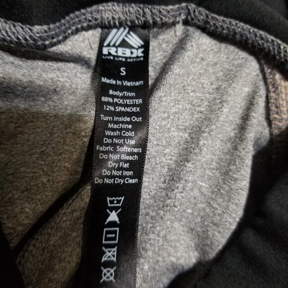 2 Yoga Pants Crop Leggings, Small Activewear Sporty Athletic Yoga RBX - Picture 4 of 6